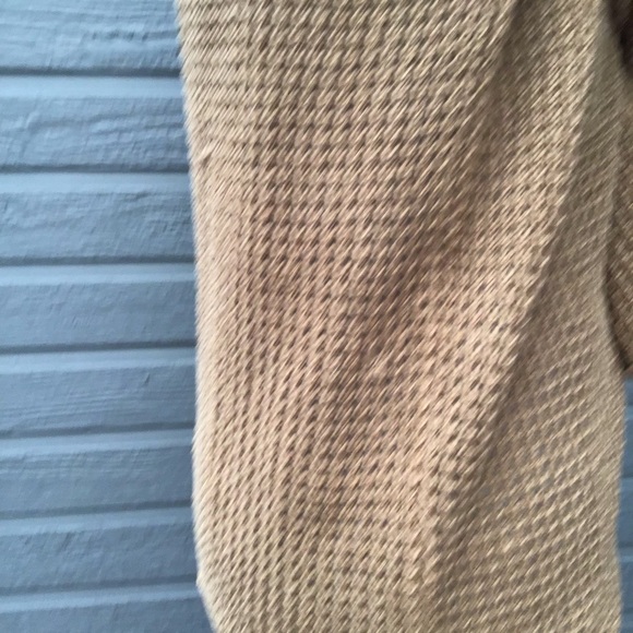 SIGRID OLSEN BOHO WAFFLE CARDIGAN W/ HOOD, SMALL - Picture 9 of 9